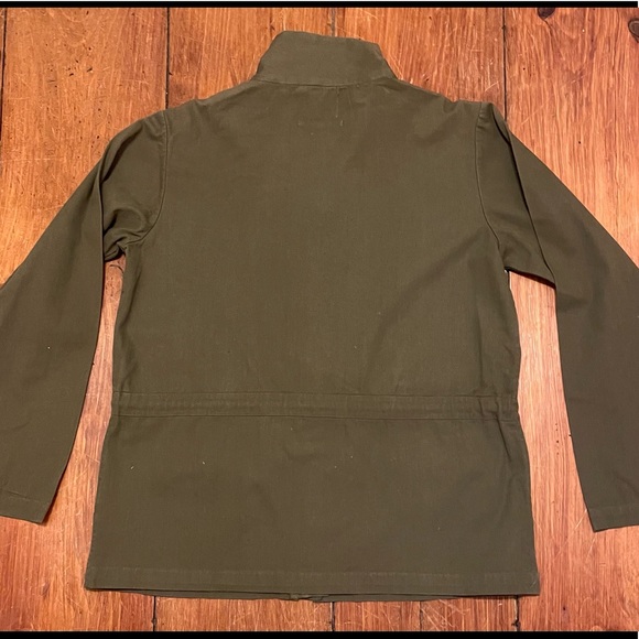 NWOT URBAN OUTFITTERS cotton jacket with zipper - waist cinch. - Picture 3 of 7